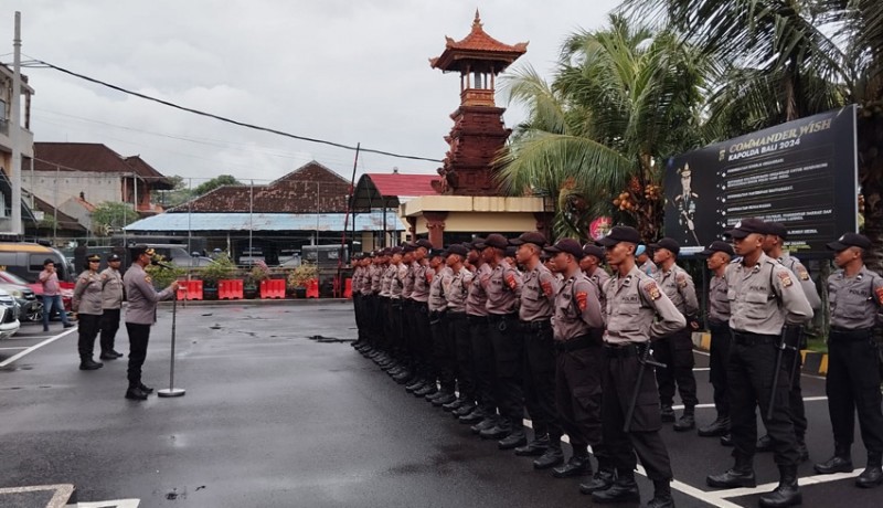 www.nusabali.com-polres-badung-terima-48-bintara-remaja