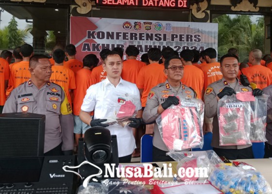 Nusabali.com - kasus-narkotika-hingga-lakalantas-meningkat-di-wilayah-polres-badung-selama-2024