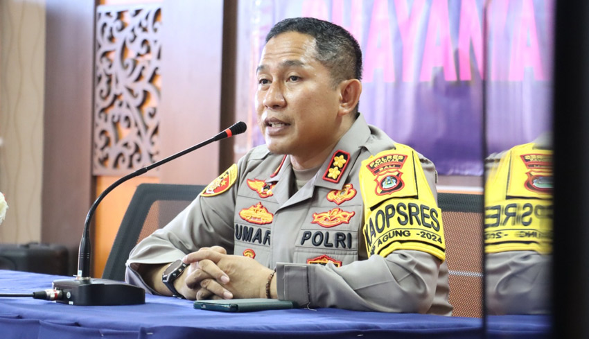 Polres Gianyar Catat 1.159 Kasus Laka Lantas, 77 Meningal Dunia