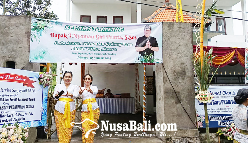 PKBM Widya Aksara Tigawasa Kini Punya Gedung Baru