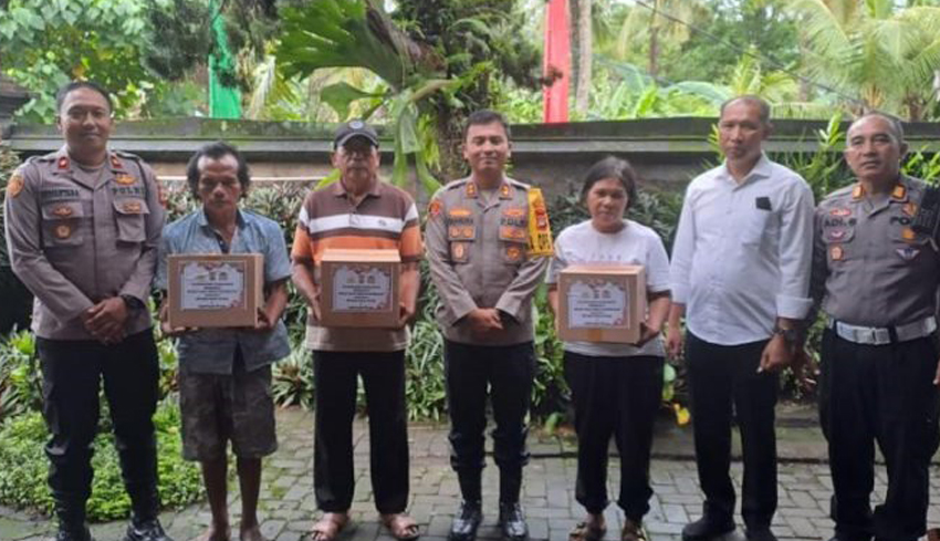 Polres Tabanan Gelar ‘Minggu Kasih’ di Sudimara