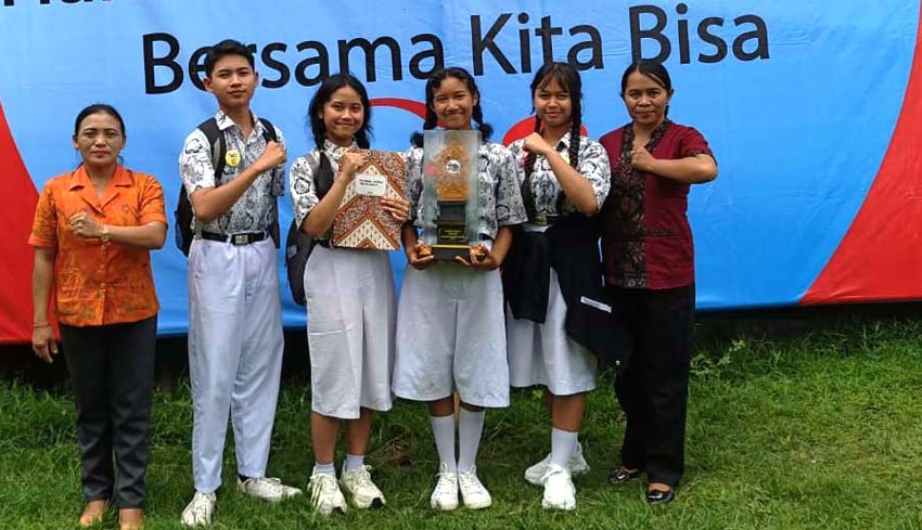 KSPAN SMAN 2 Bangli Raih Juara I Pameran Best Practice