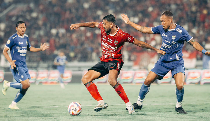 Bali United Ditahan Imbang Persib Bandung