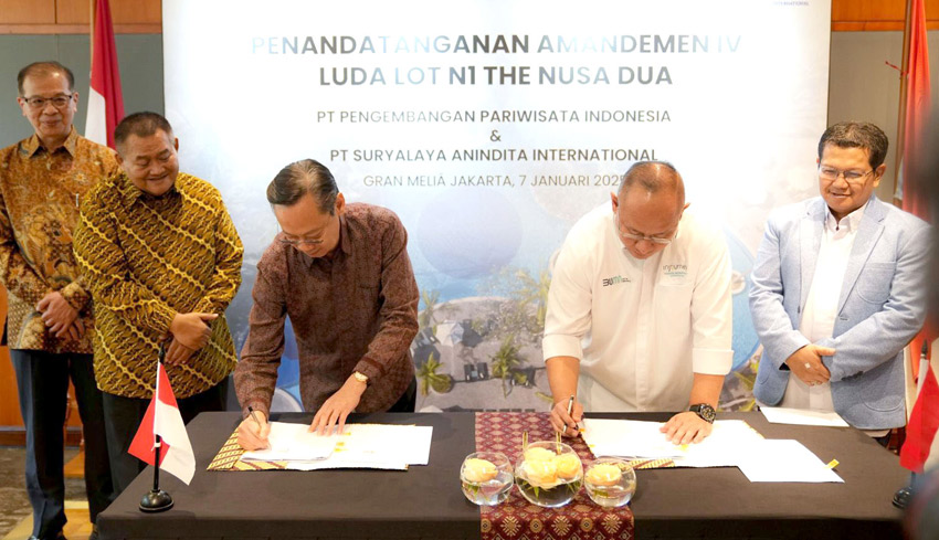 ITDC Perpanjang Kerja Sama dengan Akomodasi Pariwisata