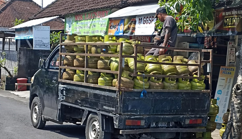 Gas Melon di Denpasar Kembali Langka