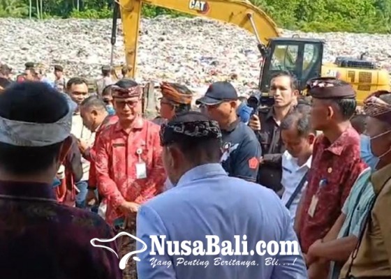 Nusabali.com - warga-protes-pembuangan-sampah-non-residu-ke-tpa-sente