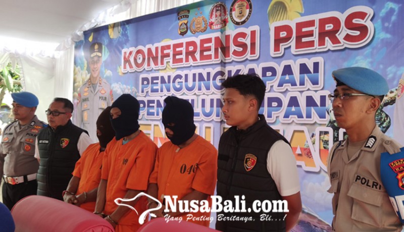 www.nusabali.com-tiga-tersangka-penyelundup-29-penyu-diringkus-dua-residivis