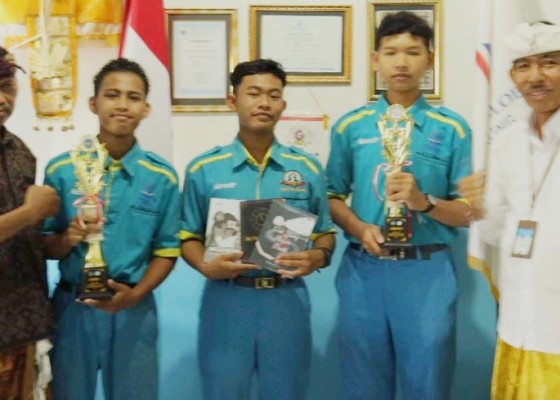 Nusabali.com - smk-ti-bali-global-klungkung-juara-1-dan-3-tingkat-nasional