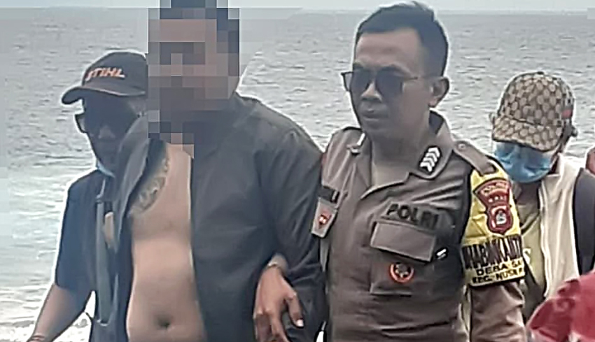 ODGJ Lompat ke Laut Berhasil Diselamatkan