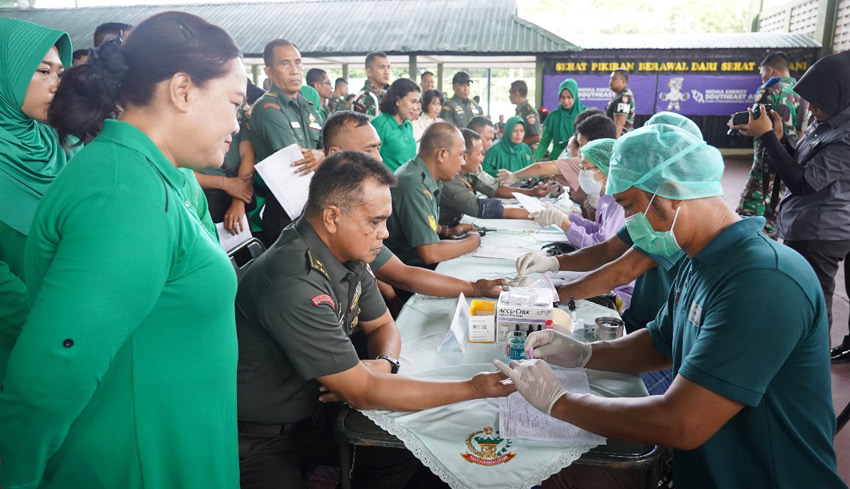 Persit Kartika Chandra Kirana Gelar Donor Darah