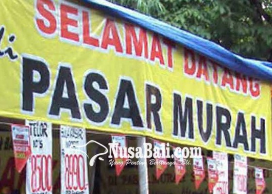 Nusabali.com - jelang-galungan-badung-gelar-pasar-murah