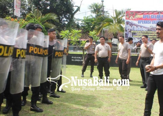 Nusabali.com - polres-klungkung-mantapkan-latihan-jelang-pilkada