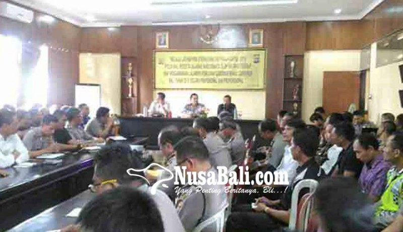 www.nusabali.com-polres-bangli-gelar-latpra-ops-mantap-praja-agung