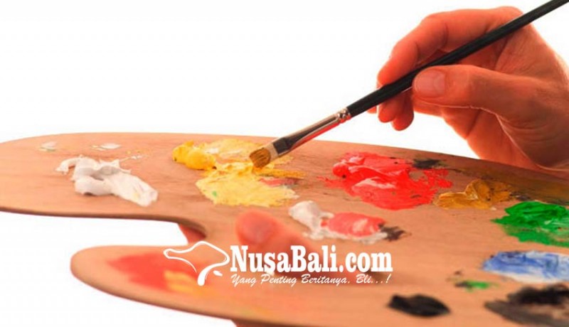 www.nusabali.com-mahasiswa-australia-lukis-objek-wisata-kertha-gosa