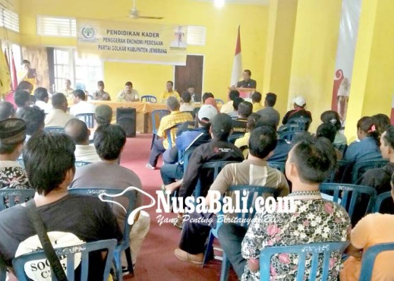 Nusabali.com - hadapi-pilgub-golkar-jembrana-gembleng-kader-desa