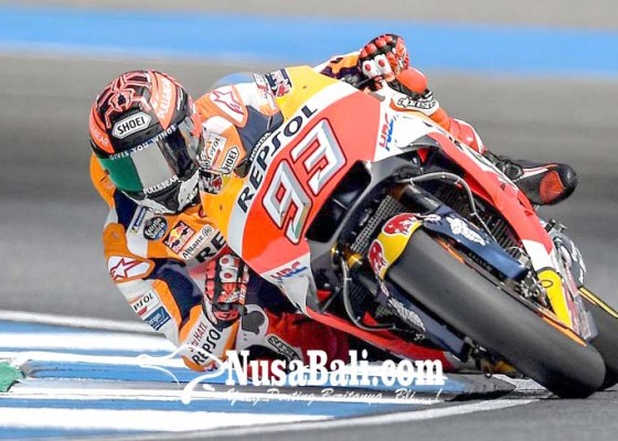 Nusabali.com - marquez-puas-jalani-tes-motogp-thailand