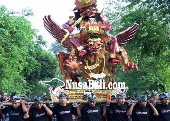 Nusabali.com - 1331-ogoh-ogoh-meriahkan-pangrupukan