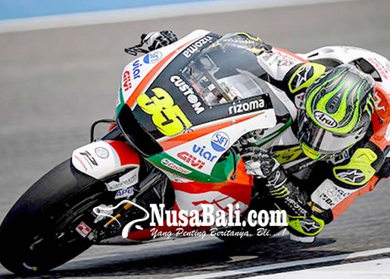 Nusabali.com - crutchlow-tercepat-rossi-tercecer-di-latihan-kedua