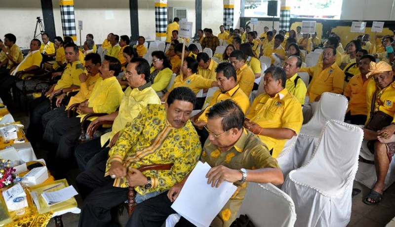 www.nusabali.com-golkar-gembleng-kader-seluruh-bali