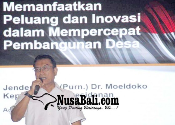 Nusabali.com - moeldoko-jadi-narasumber-seminar-bakti-desa-iv