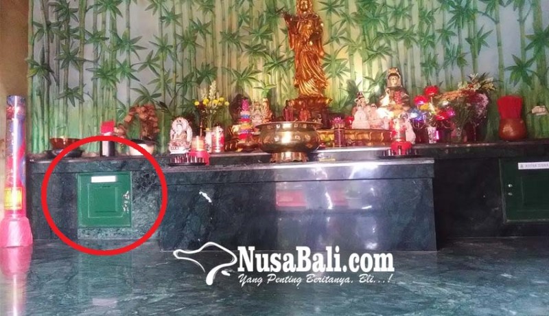 www.nusabali.com-kotak-uang-vihara-dibobol-maling