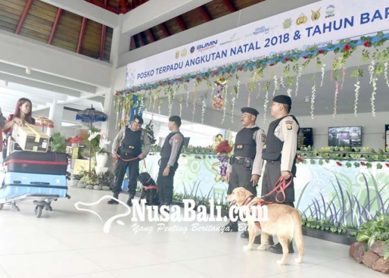 Nusabali.com - amankan-nataru-bandara-kerahkan-1273-personel-dan-libatkan-k-9