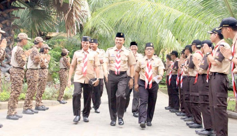 www.nusabali.com-peringati-hari-baden-powell-ke-162-dewa-indra-harap-pramuka-jadi-generasi-tangguh-membangun-bali