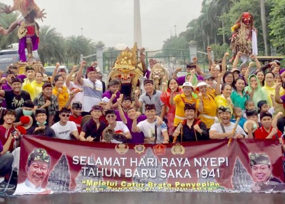 Nusabali.com - panitia-nyepi-arak-ogoh-ogoh-di-car-free-day