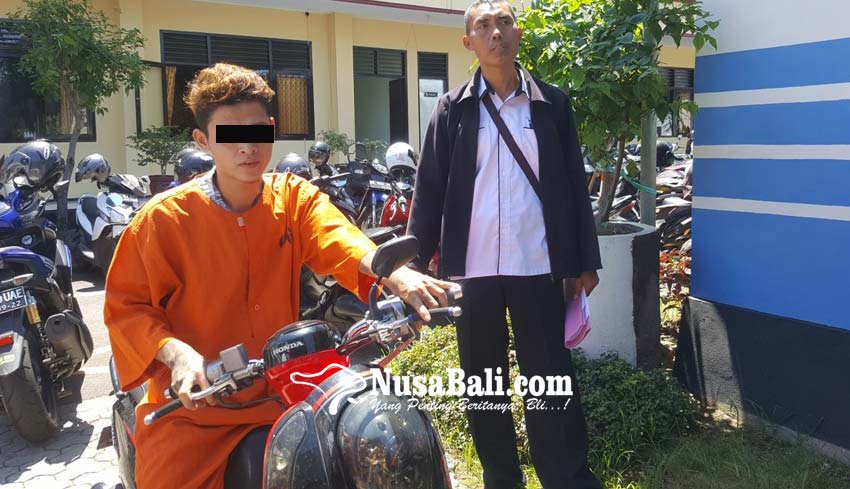 NUSABALI com Kecanduan Tajen Motor Teman Digadai