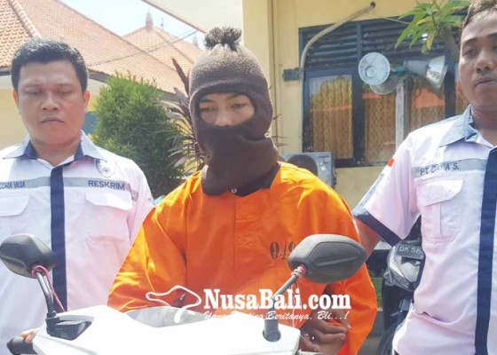 Nusabali.com - curi-motor-polisi-amankan-abg