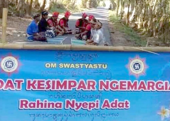 Nusabali.com - nyepi-adat-di-desa-kesimpar-abang-12-sekolah-dan-4-kantor-perbekel-tutup