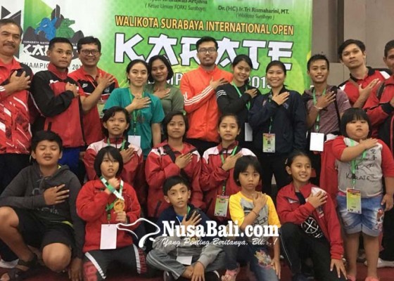 Nusabali.com - karateka-muda-klungkung-raih-empat-emas-di-surabaya