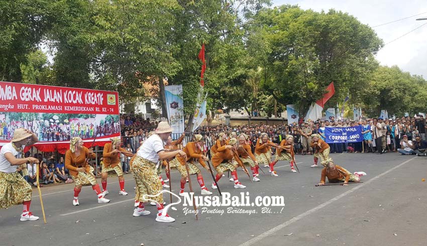 Adu Kelucuan Di Lomba Gerak Jalan Kocak Kreatif