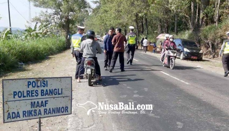 www.nusabali.com-pengendara-hindari-razia-gabungan