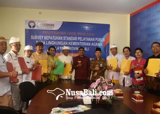 Nusabali.com - kemenag-bangli-terendah-di-survei-layanan-publik