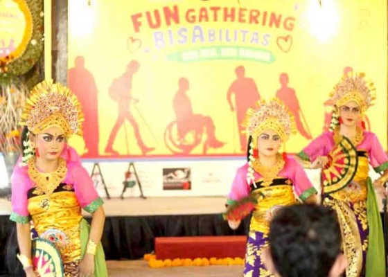 Nusabali.com - ratusan-penyandang-disabilitas-ramaikan-fun-gathering