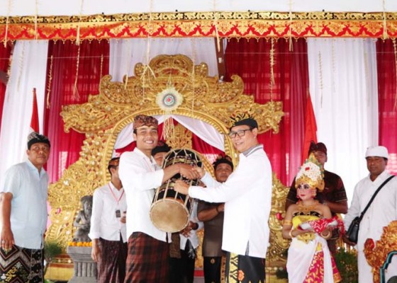 Nusabali.com - wakil-bupati-suiasa-buka-lomba-tari-jauk-manis-dan-makendang-tunggal