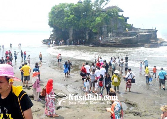 Nusabali.com - pamelastian-karya-pangurip-gumi-tanah-lot-berlakukan-buka-tutup