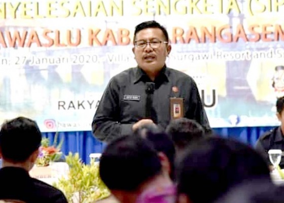 Nusabali.com - bawaslu-sosialisasi-sips-kepada-parpol-di-kabupaten-karangasem