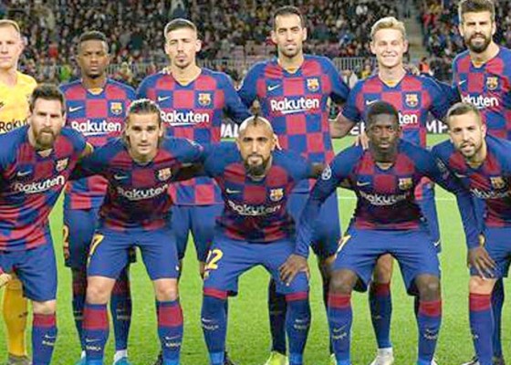 Nusabali.com - pemain-barca-siap-potong-gaji