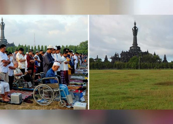 Nusabali.com - shalat-id-di-ruang-publik-ditiadakan