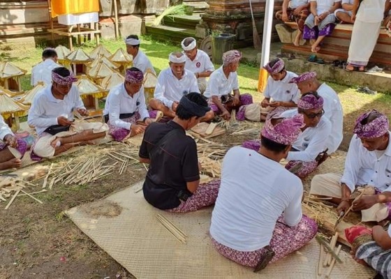 Nusabali.com - hari-ini-taman-prakerti-bhuana-beng-gelar-homa-pangenduh-jagat