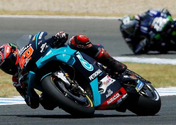 Nusabali.com - quartararo-terdepan-marquez-mundur