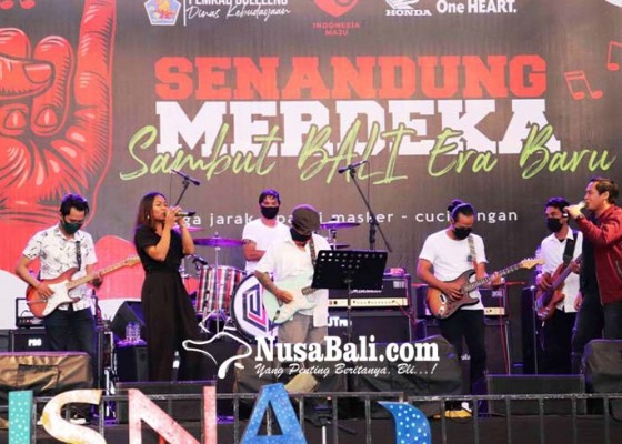 Nusabali.com - parade-musik-sambut-dibukanya-pariwisata-bali