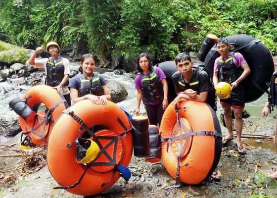 Nusabali.com - desa-cau-belayu-marga-kembangkan-desa-wisata-dilengkapi-wisata-tubing