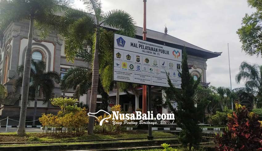 NUSABALI.com - Mal Pelayanan Publik Badung Tutup