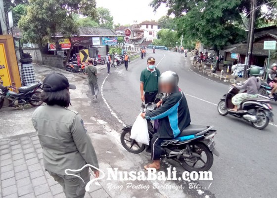 Nusabali.com - tim-yustisi-denpasar-kembali-sidak-masker-19-terjaring