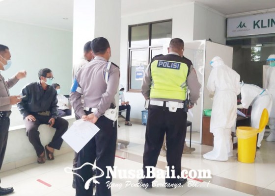 Nusabali.com - 550-personil-polres-badung-test-swab