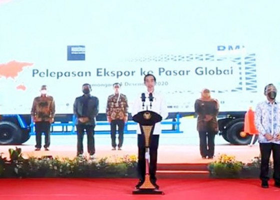 Nusabali.com - jokowi-lepas-ekspor-ke-pasar-global