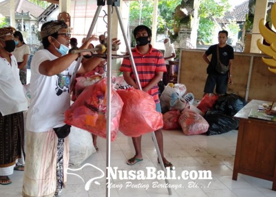 Nusabali.com - beras-4-ton-ditukar-sampah-plastik